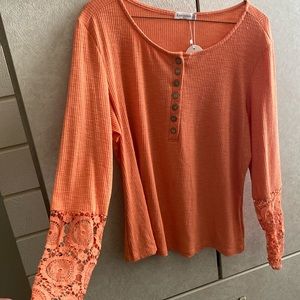 Check out this cute orange shirt